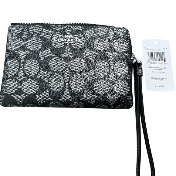 Coach Wristlet CW964 | Gunmetal Multi | NWT - Picture 3 of 10